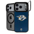 NHL Nashville Predators Distressed iPhone 17 Pro Kickstand Case