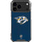 NHL Nashville Predators Distressed iPhone 17 Pro Max Clear Case