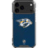 NHL Nashville Predators Distressed iPhone 17 Pro Max Clear Case