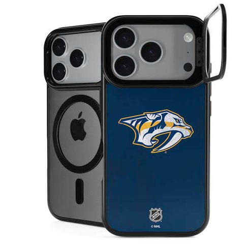 NHL Nashville Predators Distressed iPhone 17 Pro Max Kickstand Case
