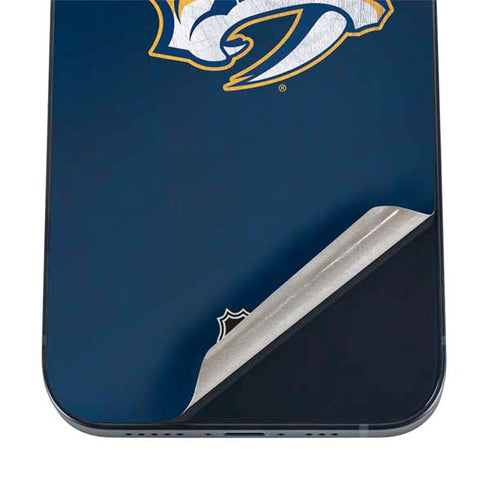 NHL Nashville Predators Distressed iPhone 17 Pro Max Skin