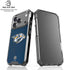 NHL Nashville Predators Distressed iPhone 18 Pro Clear Case