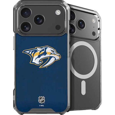 NHL Nashville Predators Distressed iPhone 18 Pro Max MagSafe Case