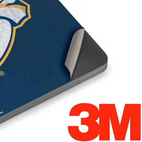 NHL Nashville Predators Distressed Apple MacBook Air Skin