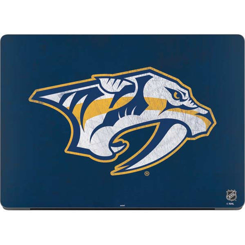 NHL Nashville Predators Distressed Apple MacBook Pro 14-inch Skin