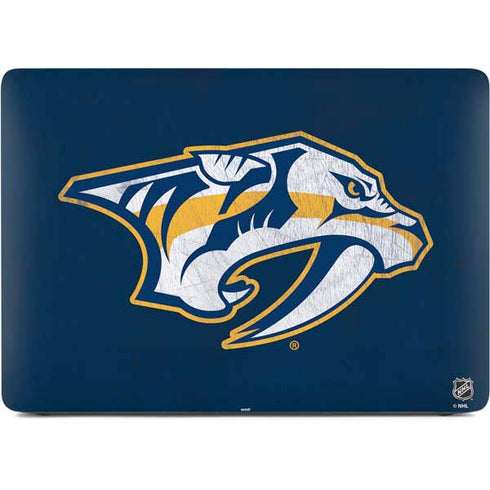 NHL Nashville Predators Distressed Apple MacBook Pro 16-inch Skin