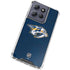 NHL Nashville Predators Distressed Moto G Play 5G (2025) Clear Case
