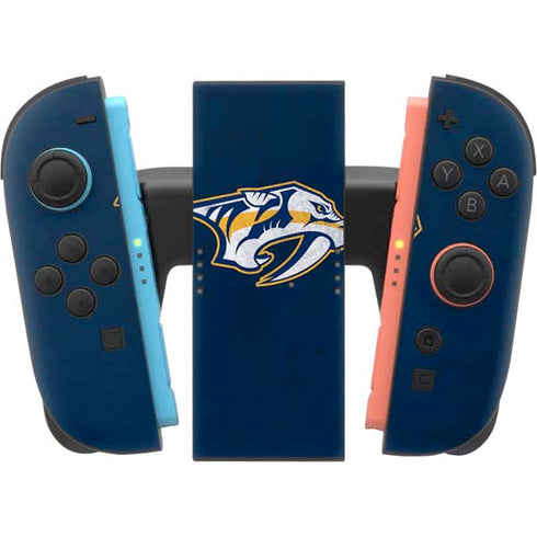 NHL Nashville Predators Distressed Nintendo Switch 2 (2025) Joy-Con Controller Skin