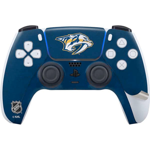NHL Nashville Predators Distressed PS5 Pro Bundle Skin