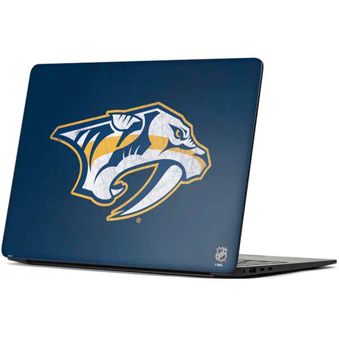 NHL Nashville Predators Distressed Surface Laptop 7 15in Skin