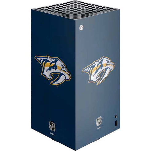 NHL Nashville Predators Distressed XBox Series X Digital Edition Console Skin