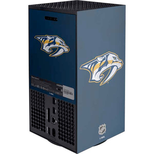 NHL Nashville Predators Distressed XBox Series X Digital Edition Console Skin