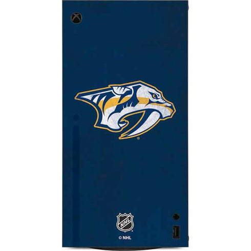 NHL Nashville Predators Distressed XBox Series X Digital Edition Console Skin