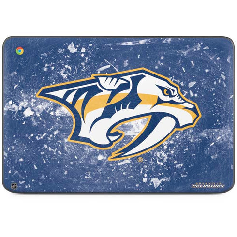 NHL Nashville Predators Frozen HP Chromebook Skin