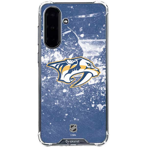 NHL Nashville Predators Frozen Galaxy A36 5G Clear Case