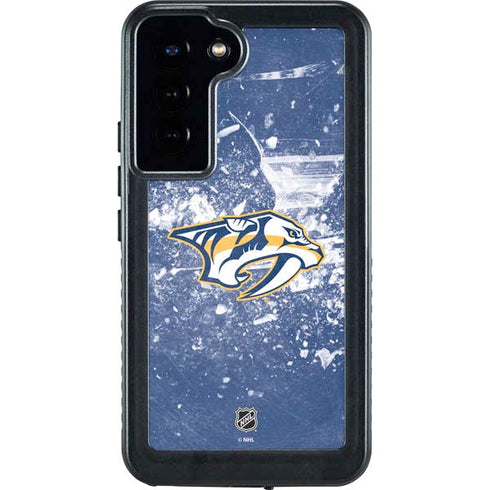 NHL Nashville Predators Frozen Galaxy S24 Plus Waterproof Case