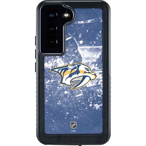 NHL Nashville Predators Frozen Galaxy S24 Waterproof Case