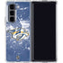 NHL Nashville Predators Frozen Galaxy Z Fold5 5G Clear Case