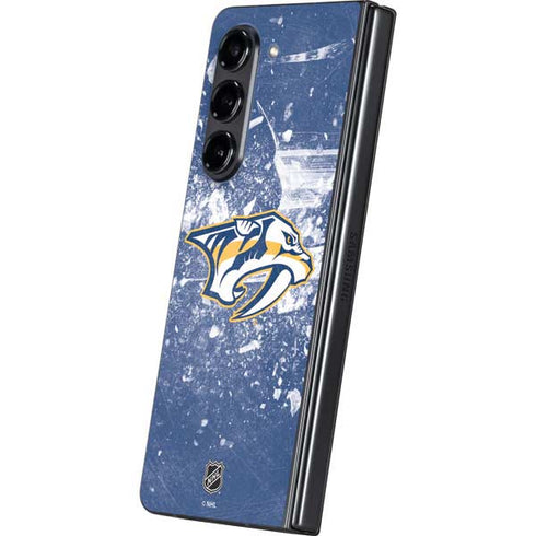 NHL Nashville Predators Frozen Galaxy Z Fold5 5G Skin