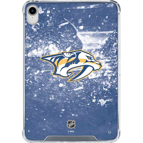 NHL Nashville Predators Frozen iPad 11th Gen (2025) Clear Case