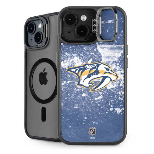 NHL Nashville Predators Frozen iPhone 14 Plus Kickstand Case