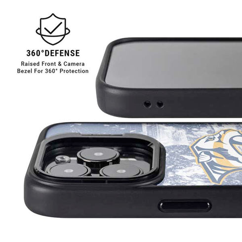 NHL Nashville Predators Frozen iPhone 14 Pro Max Kickstand Case