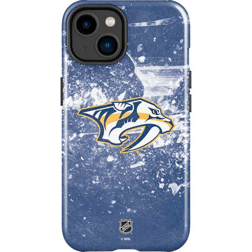 NHL Nashville Predators Frozen iPhone 15 Impact Case