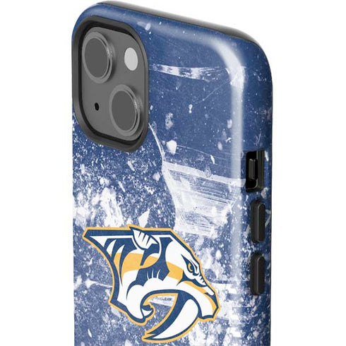 NHL Nashville Predators Frozen iPhone 15 Impact Case