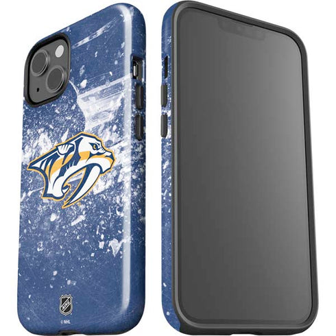 NHL Nashville Predators Frozen iPhone 15 Impact Case
