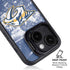 NHL Nashville Predators Frozen iPhone 15 Kickstand Case