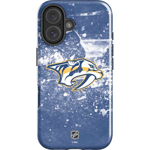 NHL Nashville Predators Frozen iPhone 16 Impact Case