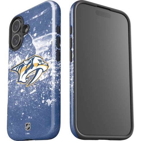 NHL Nashville Predators Frozen iPhone 16 Impact Case