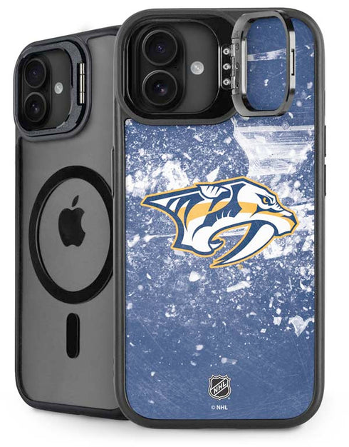 NHL Nashville Predators Frozen iPhone 16 Kickstand Case