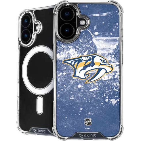 NHL Nashville Predators Frozen iPhone 16 MagSafe Case