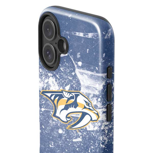 NHL Nashville Predators Frozen iPhone 16 Plus Impact Case