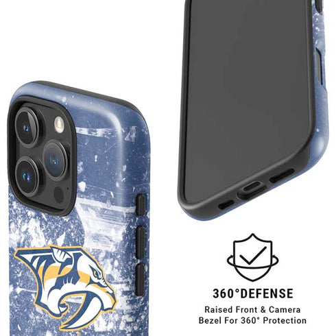 NHL Nashville Predators Frozen iPhone 16 Pro Magsafe Impact Case
