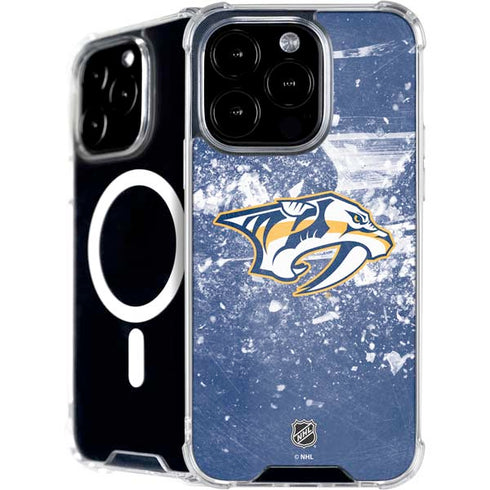 NHL Nashville Predators Frozen iPhone 16 Pro Max MagSafe Case