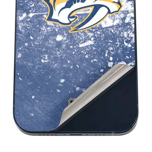 NHL Nashville Predators Frozen iPhone 16 Skin
