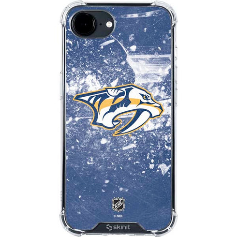 NHL Nashville Predators Frozen iPhone 16e Clear Case