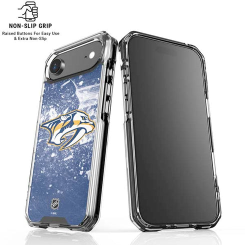 NHL Nashville Predators Frozen iPhone 17 Air Clear Case