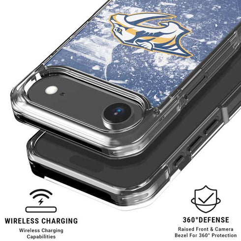 NHL Nashville Predators Frozen iPhone 17 Air MagSafe Case