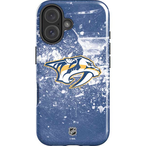 NHL Nashville Predators Frozen iPhone 17 Magsafe Impact Case