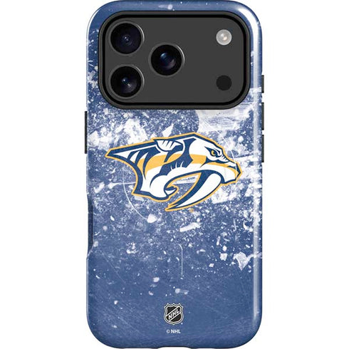 NHL Nashville Predators Frozen iPhone 17 Pro Magsafe Impact Case
