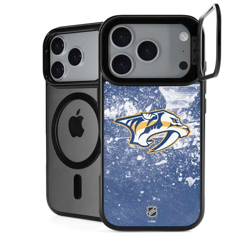 NHL Nashville Predators Frozen iPhone 17 Pro Max Kickstand Case