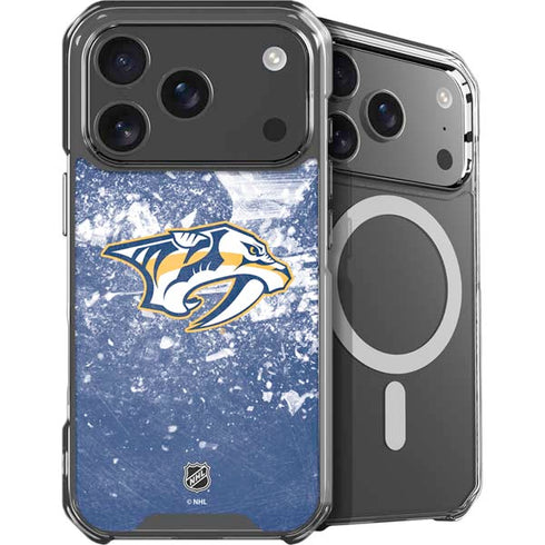 NHL Nashville Predators Frozen iPhone 17 Pro Max MagSafe Case