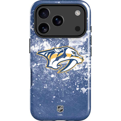 NHL Nashville Predators Frozen iPhone 17 Pro Max Magsafe Impact Case