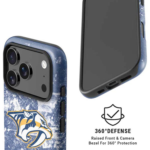 NHL Nashville Predators Frozen iPhone 17 Pro Max Magsafe Impact Case