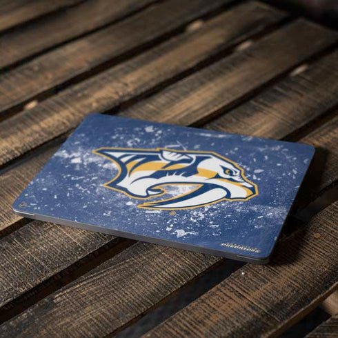 NHL Nashville Predators Frozen Apple MacBook Air Skin