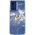 NHL Nashville Predators Frozen Moto G 5G (2024) Clear Case