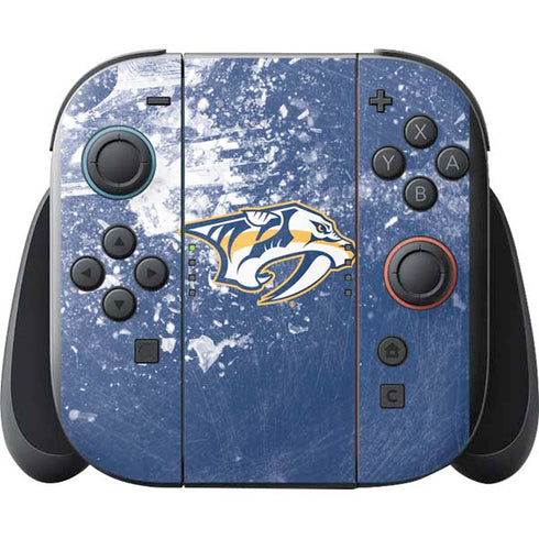 NHL Nashville Predators Frozen Nintendo Switch 2 (2025) with Joy-Con Skin